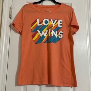Love wins t-shirt